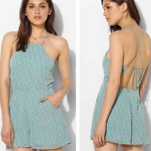 LUCCA COUTURE FLORAL ROMPER